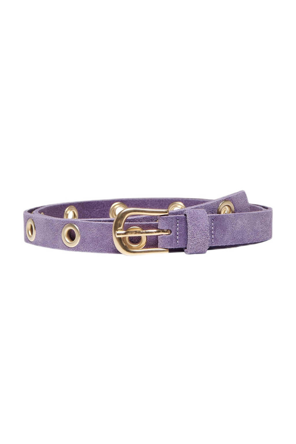 ONLY suède riem lila