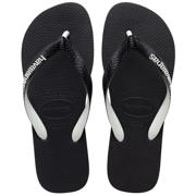thumbnail: Zwarte meisjes Havaianas Top Mix teenslippers van rubber/voering: rubber 