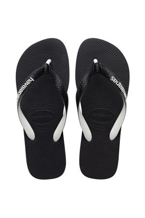 Top Mix teenslippers zwart