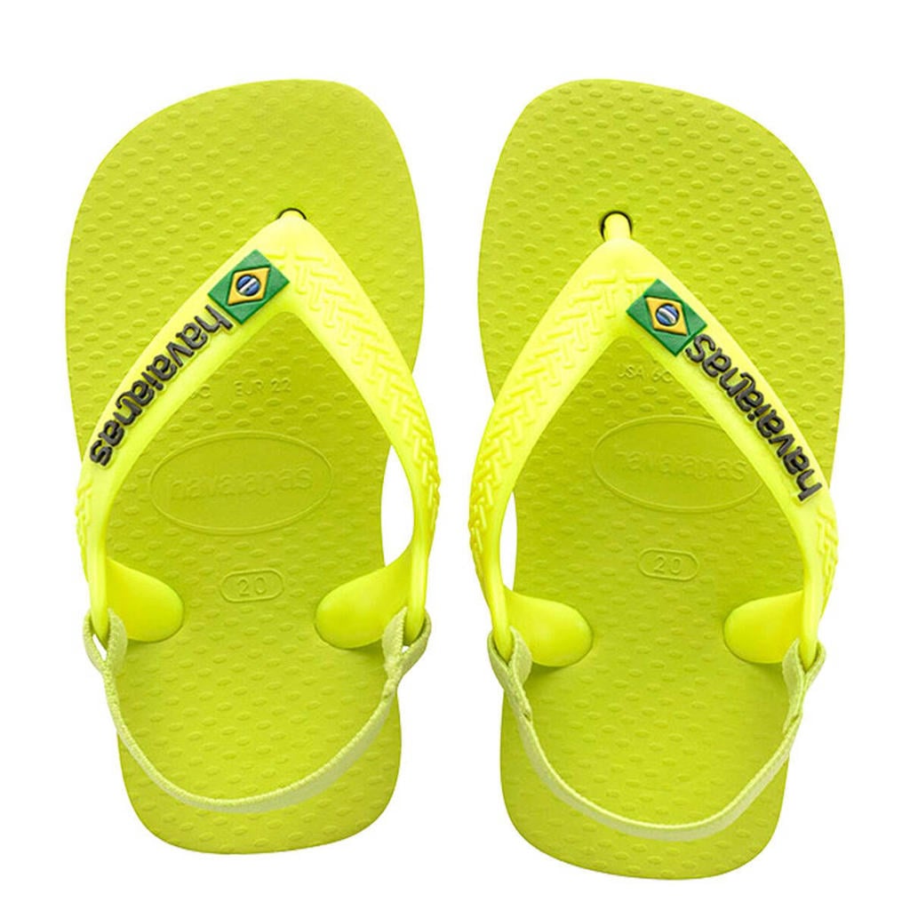 Havaianas teenslippers met hielbandje roze