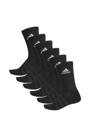   sportsokken - set van 6 zwart