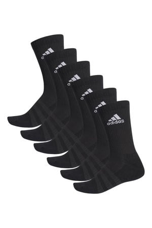 sportsokken - zwart (set van 6)