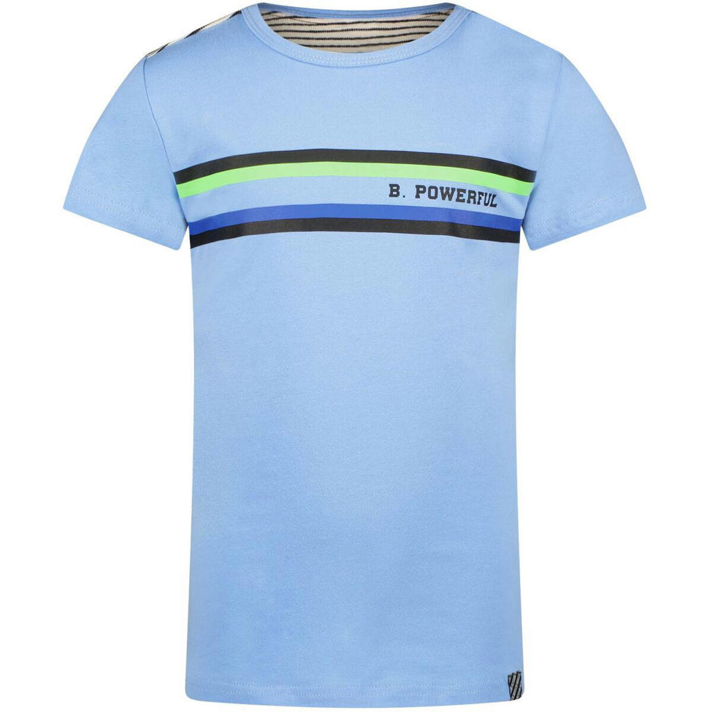 B.Nosy Tshirt lichtblauw/zwart wehkamp