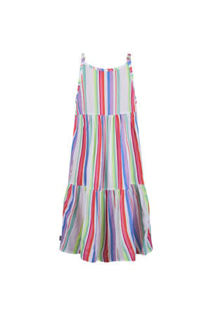 A-lijn jurk met all over print lila/multicolor