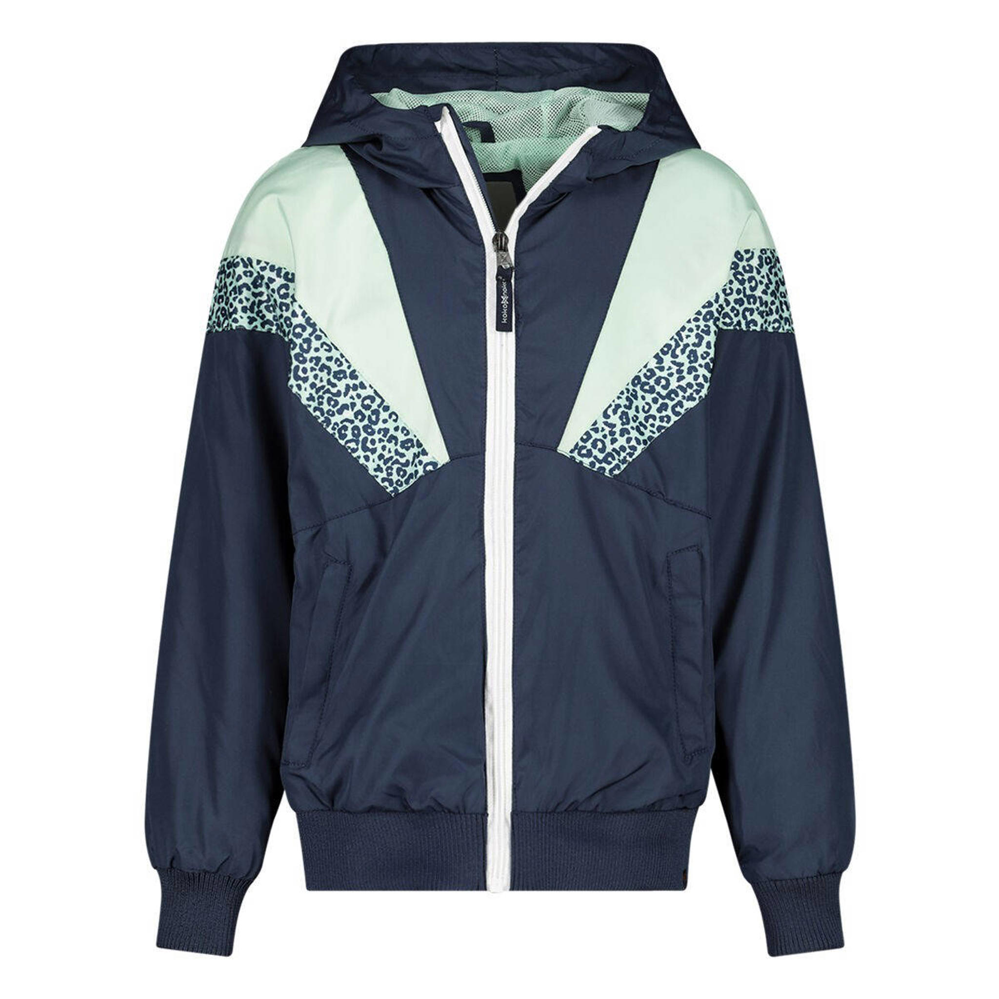 Koko Noko zomerjas donkerblauw/mintgroen | wehkamp