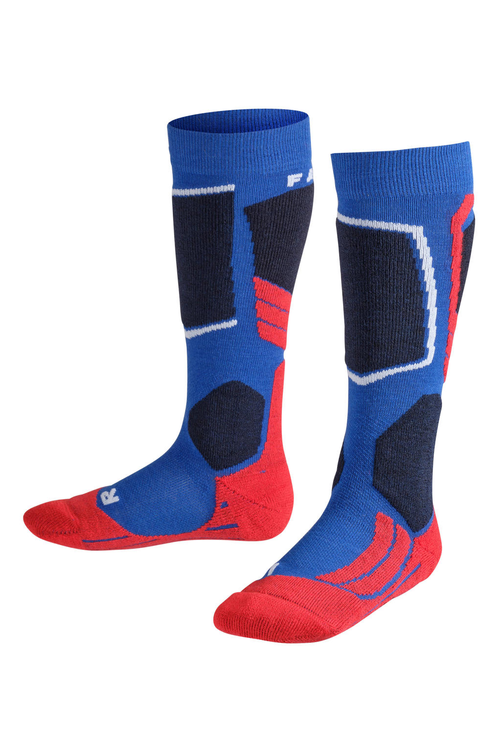 Falke Sport skisokken SK2 blauw/rood