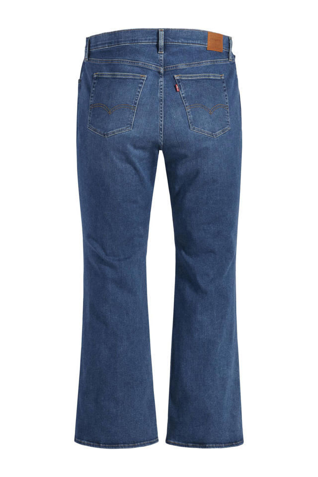 Calça Jeans Levis® 726 High Rise Flare Lavagem Média