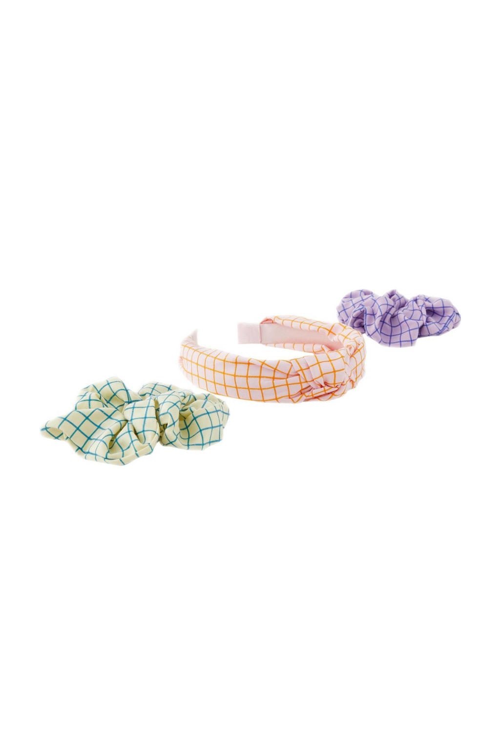 PIECES KIDS haarband + scrunchies LPHUMAT - set van 3 multi
