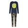 Vingino pyjama WOLF donkerblauw/army