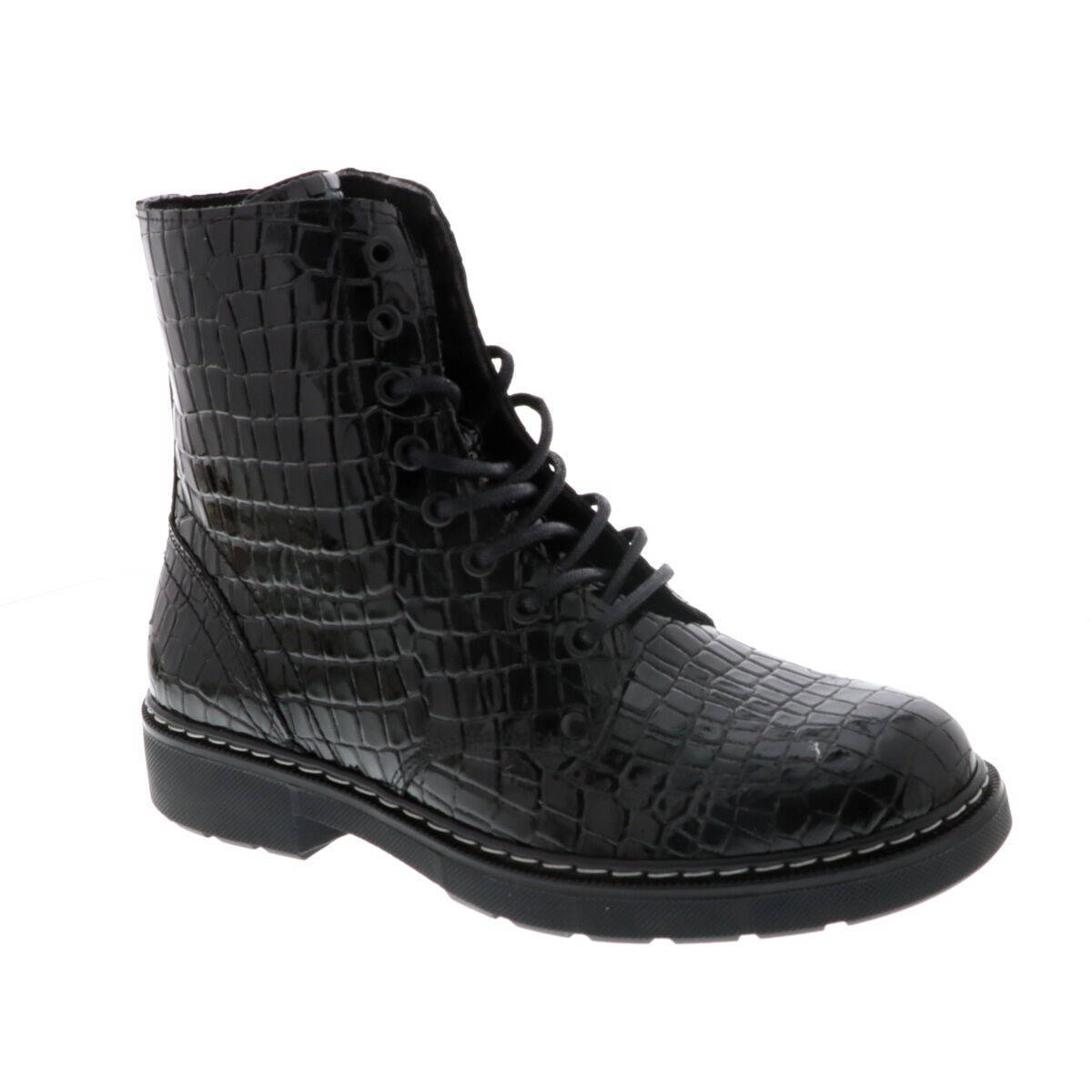 Bullboxer veterboots zwart sale