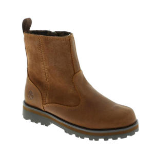 leren enkelboots bruin