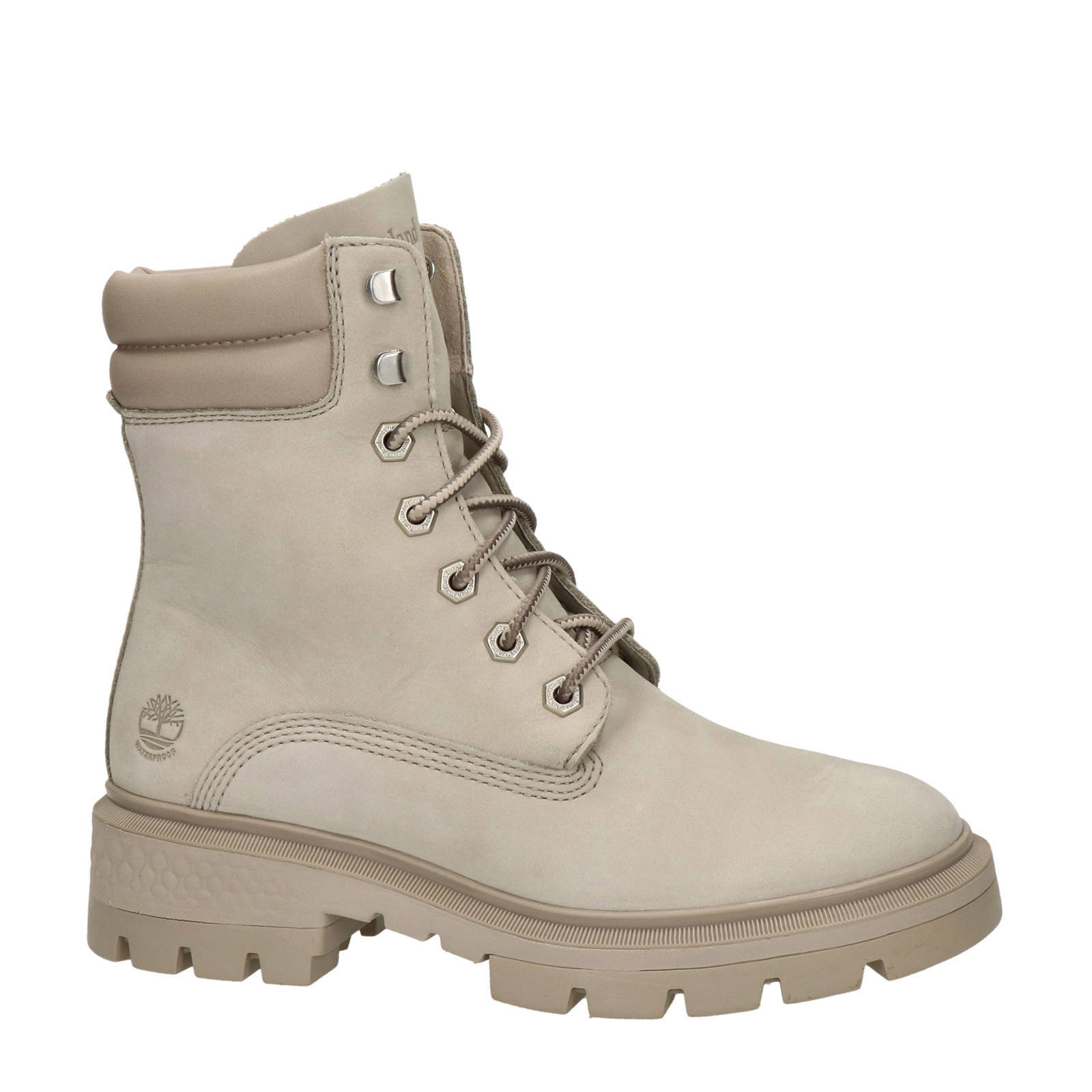Timberland Cortina Valley nubuck veterboots beige | wehkamp