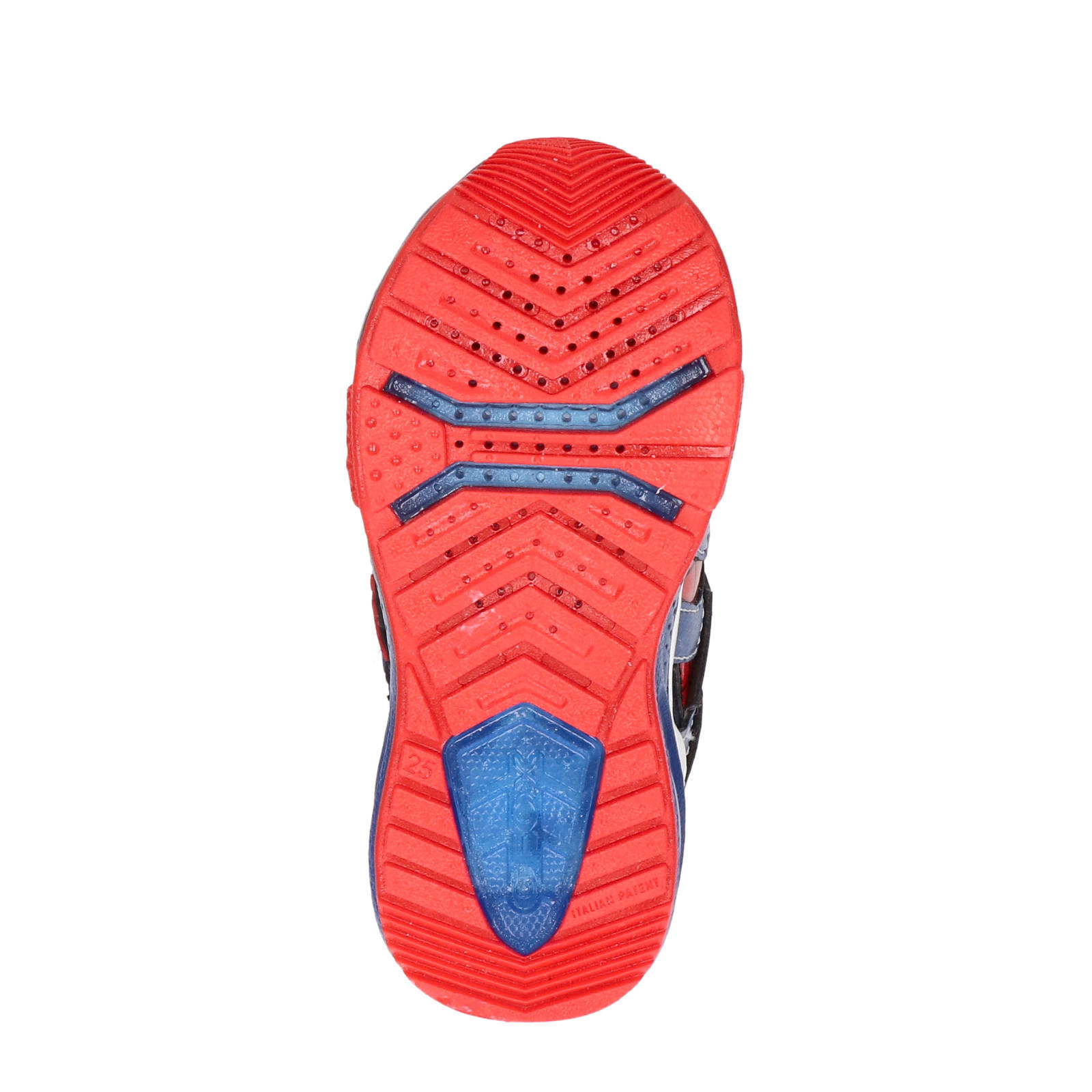 Geox Bayonyc Spider-Man sneakers met lichtjes blauw/rood | wehkamp