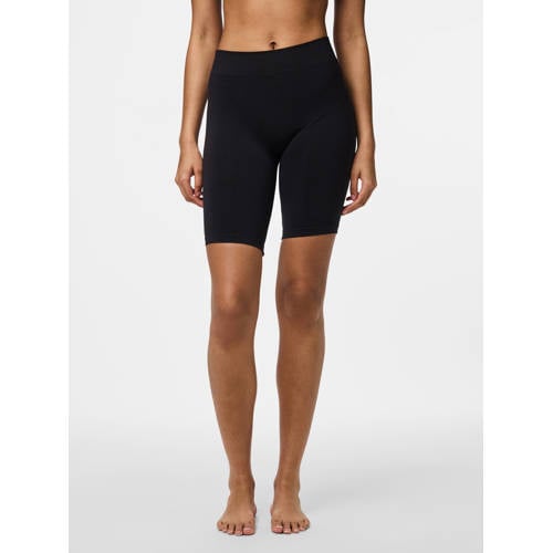 PIECES biker short PCLONDON zwart