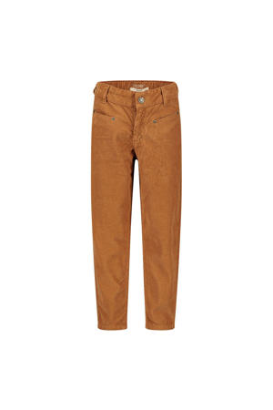 corduroy relaxed broek bruin