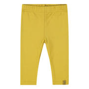 thumbnail: Gele meisjes Jollein baby legging van katoen met slim fit, elastische tailleband en effen