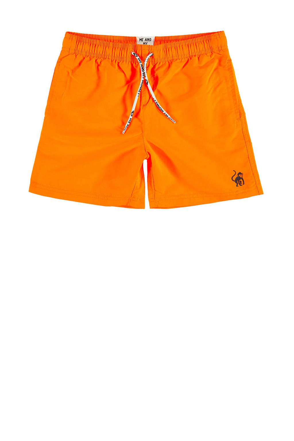 Me & My Monkey zwemshort oranje