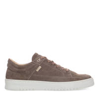 Manfield   suède sneakers taupe