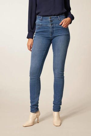 high waist skinny jeans Havanna medium denim