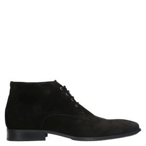 suède veterschoenen zwart