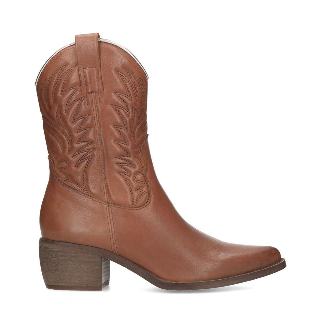 Oxmox suède cowboylaarzen beige Oxmox suède cowboylaarzen beige