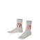 FALKE sokken grijs met paarden print