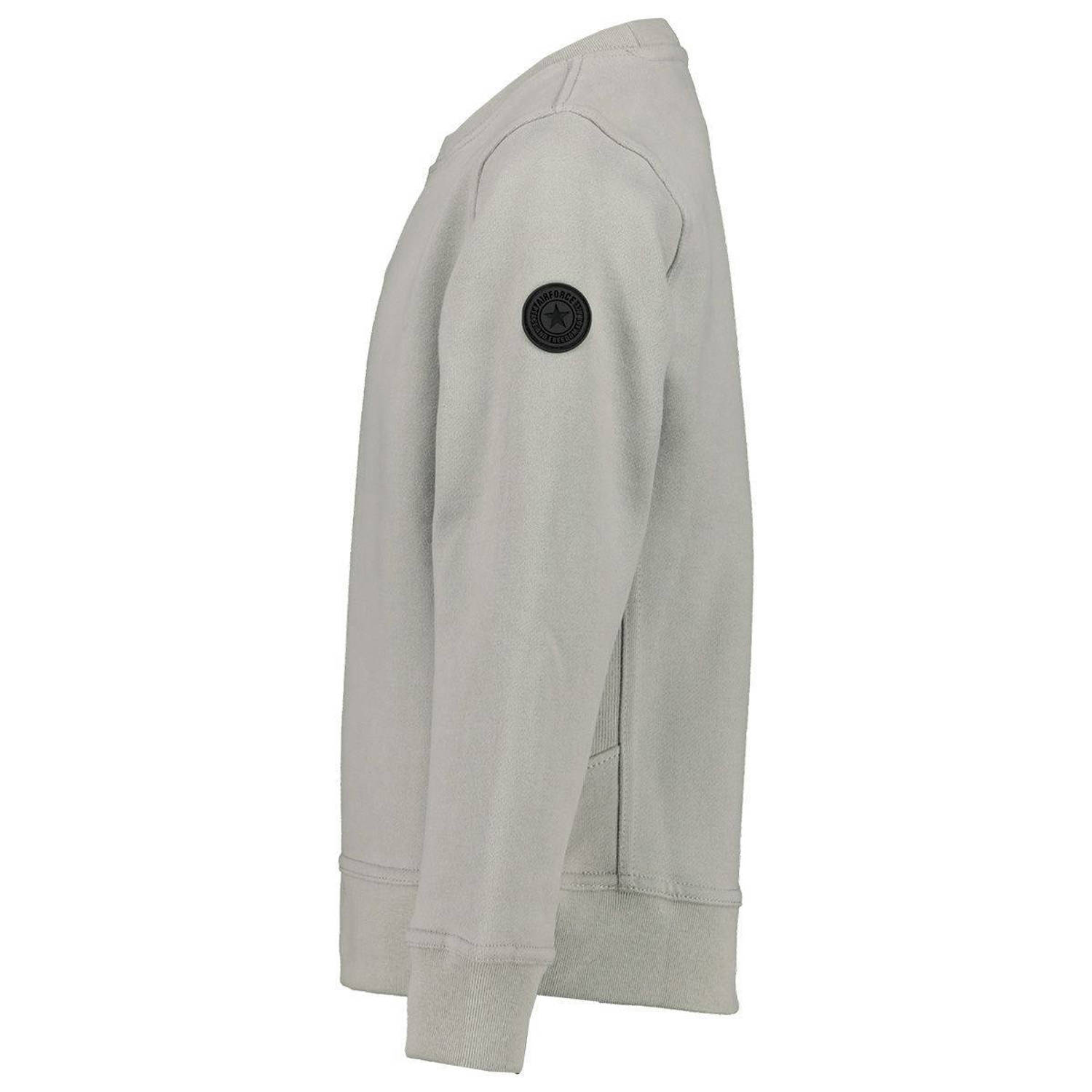 Airforce sweater grijs