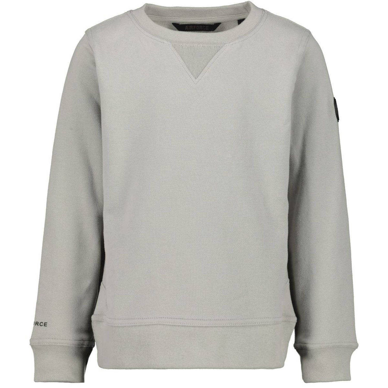 Airforce sweater grijs Effen 104 | Sweater van