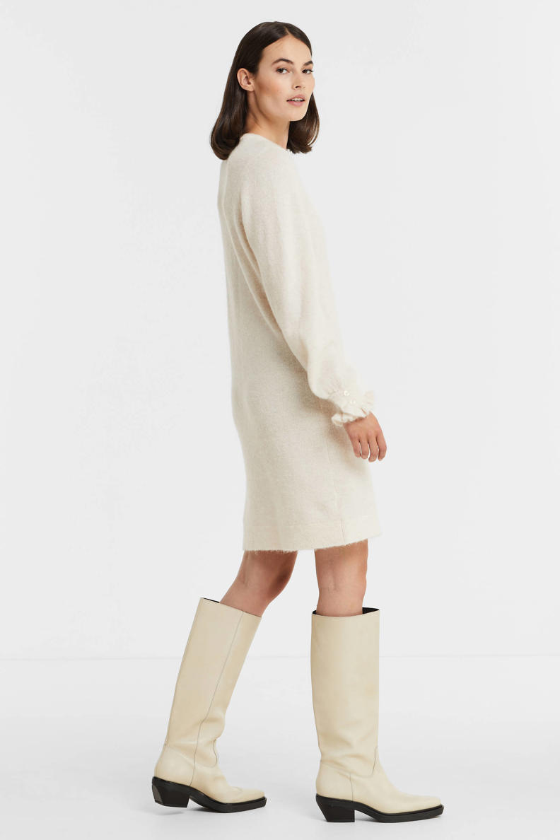 selected femme jurk beige