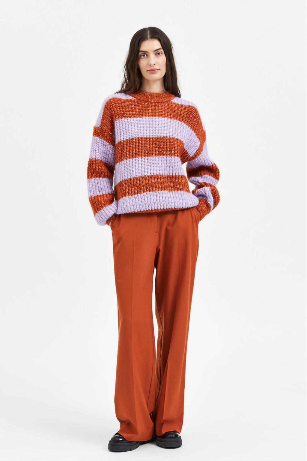 Gestreepte trui met korte mouwen voor dames | Ralph Lauren® NL Gestreepte trui met korte mouwen voor dames | Ralph Lauren® NL