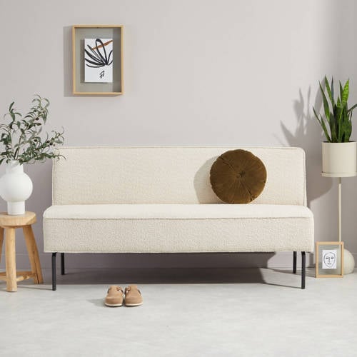 NOUS Living eetkamerbank Campania 160 cm - Ecru