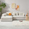 NOUS Living hoekbank links Vidar - ecru