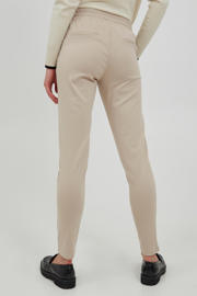 thumbnail: ICHI slim fit pantalon IHKATE zand