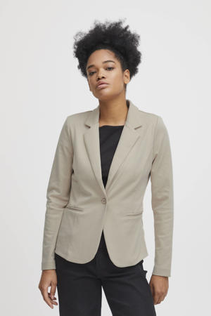 getailleerde blazer IHKATE zand