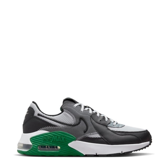 Medaille Naar de waarheid Meestal Nike Air Max Excee sneakers grijs/zwart/groen | wehkamp