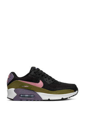 Air Max 90 sneakers zwart/roze/kaki