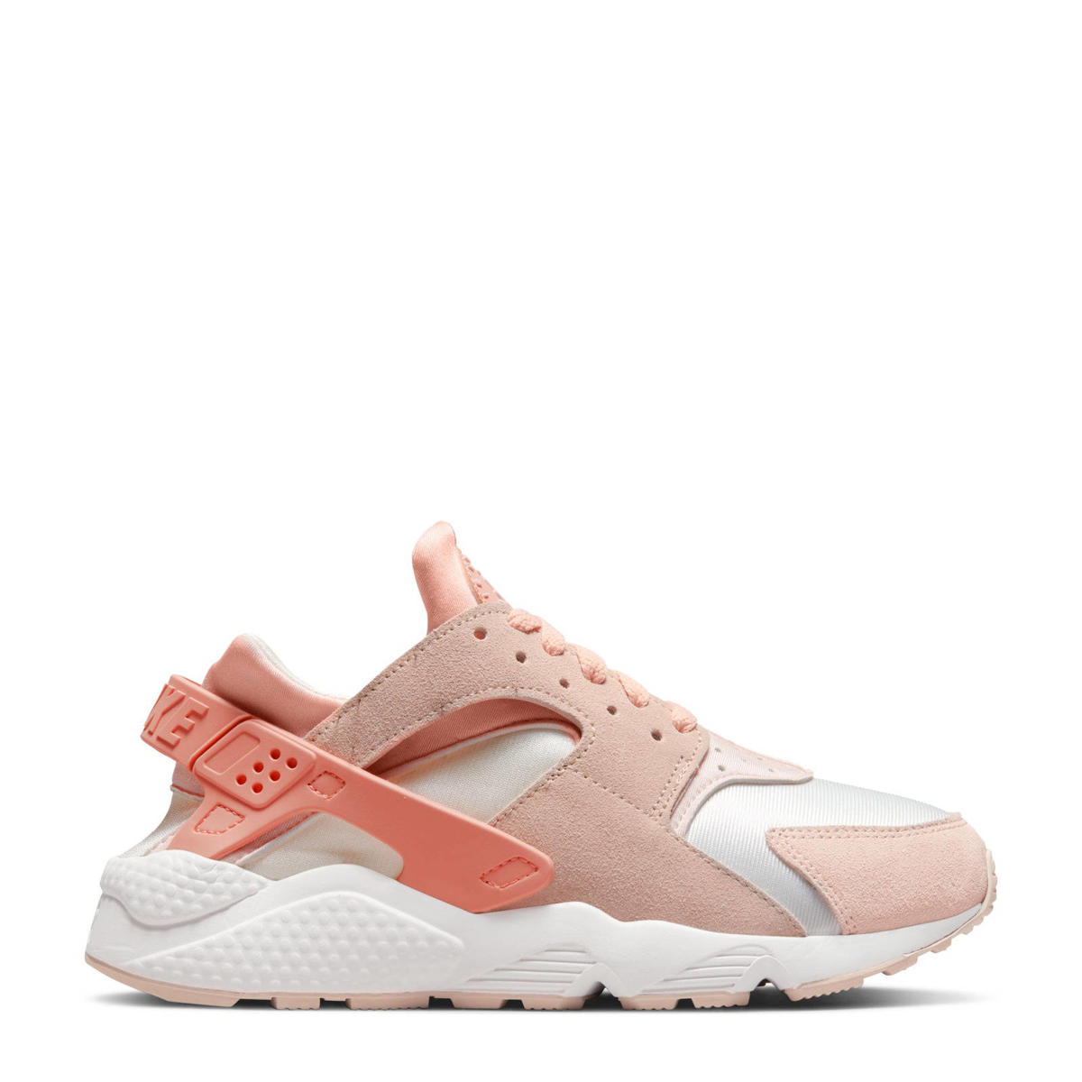 Nike Air sneakers wit/roze/lichtroze | wehkamp