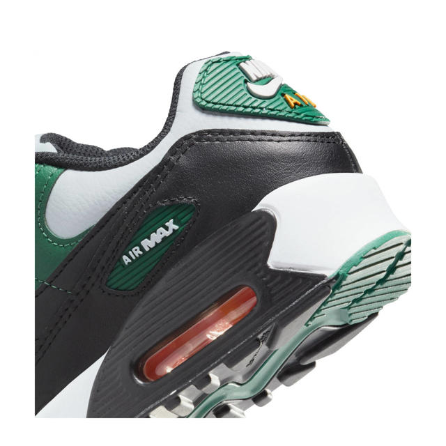 Nike Max 90 sneakers grijs/groen/zwart | wehkamp