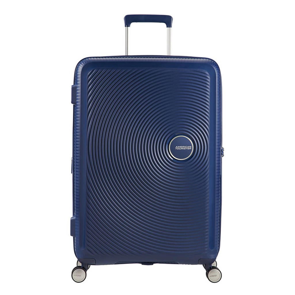 American Tourister trolley Soundbox 77 cm. Expandable donkerblauw
