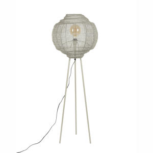 Meezan Vloerlamp Zand Grijs 