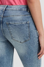 thumbnail: anytime skinny capri jeans lichtblauw