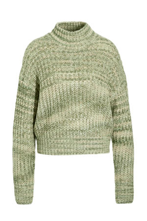trui Dylan knitted pull l/s olijfgroen