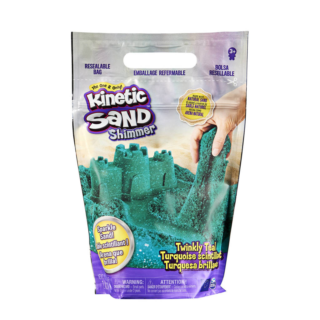 Kinetic Sand Speelzand 907 g - Sprankelend Blauwgroen