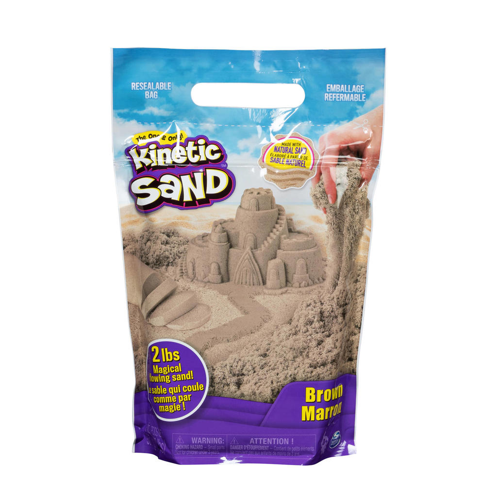 Kinetic Sand Speelzand 907 g - Bruin