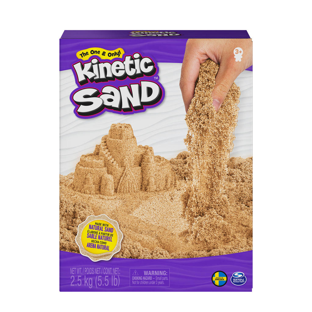 Kinetic Sand Speelzand 2,5 kg - bruin