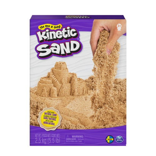 Kinetic Sand Speelzand 2,5 kg - bruin afbeelding