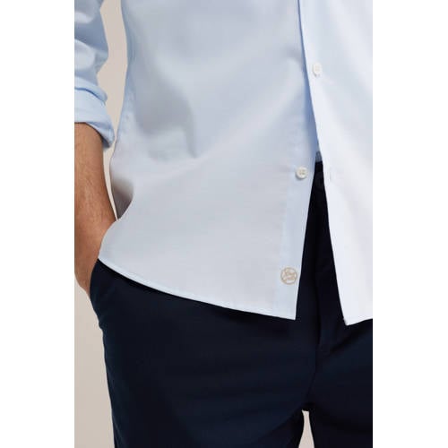 Van Gils slim fit overhemd light blue afbeelding