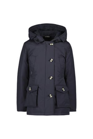 winterjas blauw
