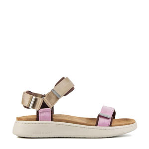 Line  sandalen beige/roze