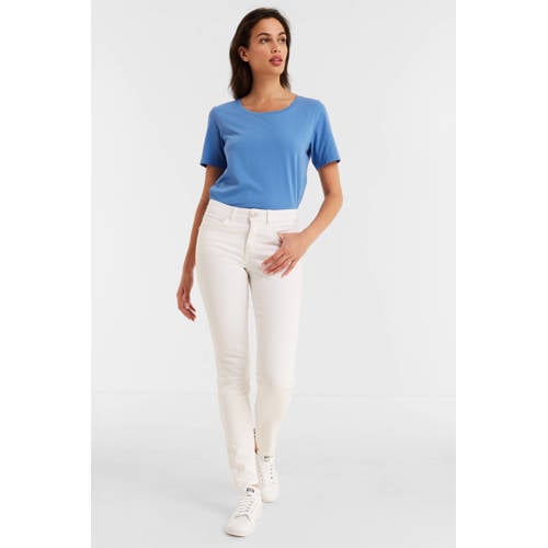anytime regular fit skinny jeans wit afbeelding